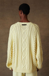 CABLE KNIT - CANARY