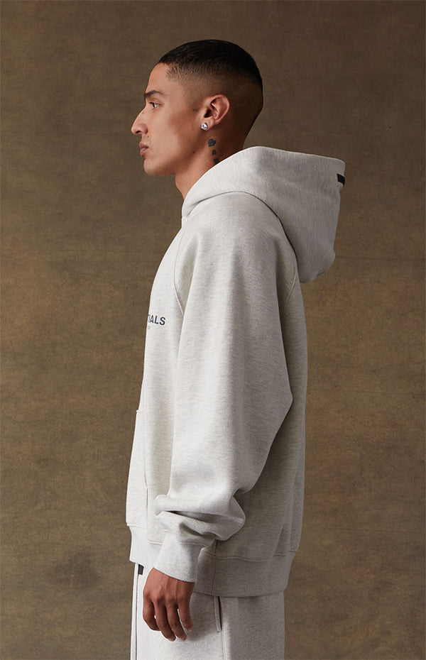 PULLOVER HOODIE-LIGHT  HRATHER OATMEAL