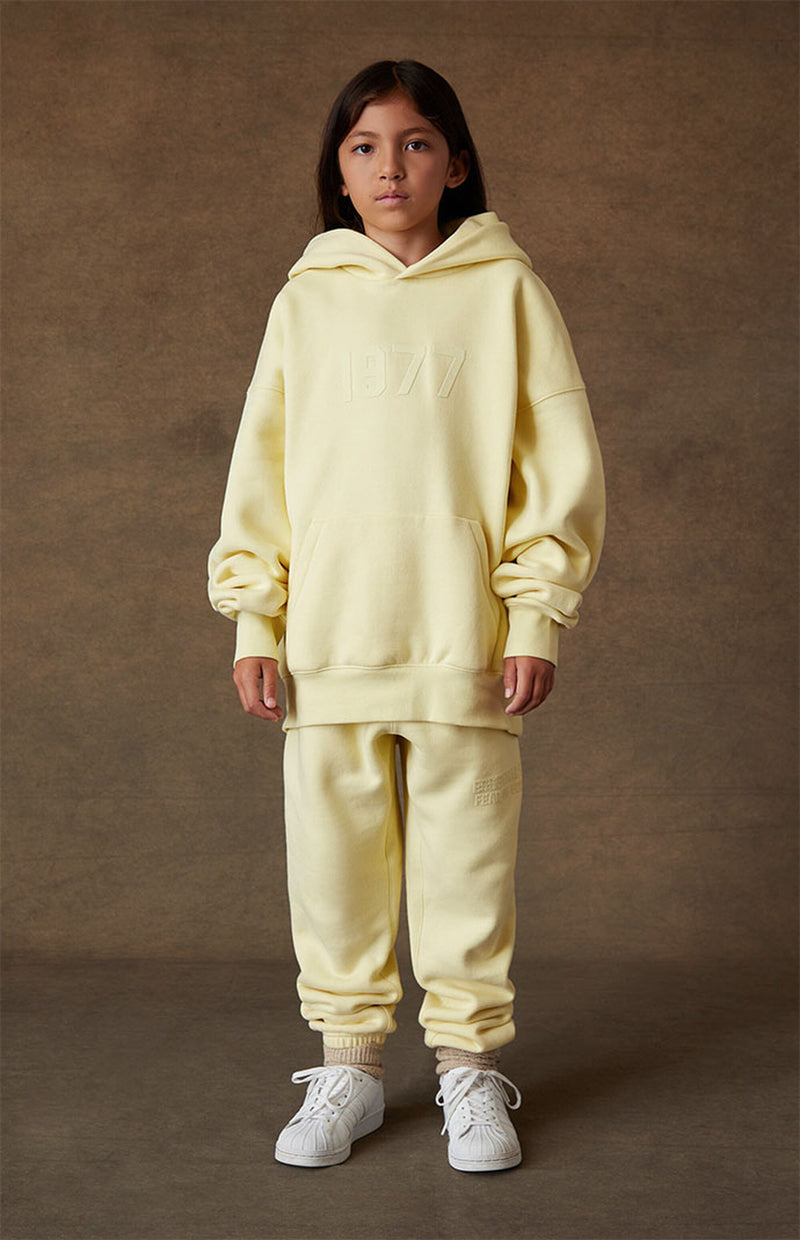 KIDS HOODIE CANARY