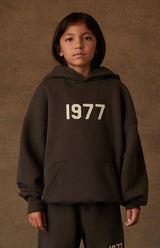 KIDS HOODIE OFF BLACK