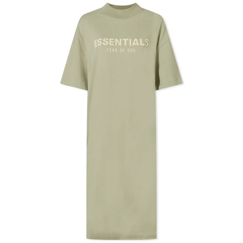 WOMEN TEE SHIRT DRESS SEA FOAM