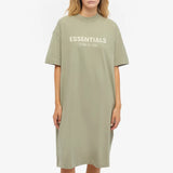 WOMEN TEE SHIRT DRESS SEA FOAM