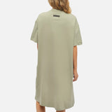 WOMEN TEE SHIRT DRESS SEA FOAM