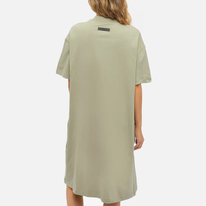 WOMEN TEE SHIRT DRESS SEA FOAM