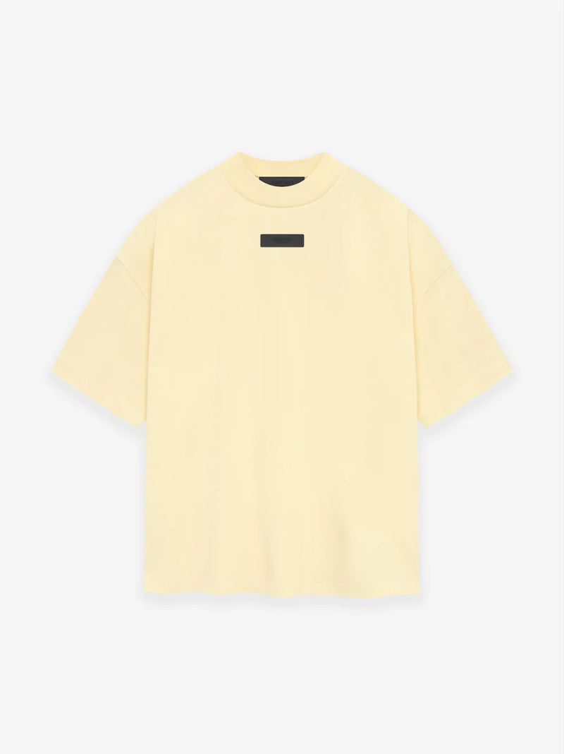 MEN-CREWNECK T-SHIRT-GARDEN YELLOW-NC