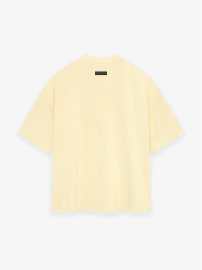 MEN-CREWNECK T-SHIRT-GARDEN YELLOW-NC