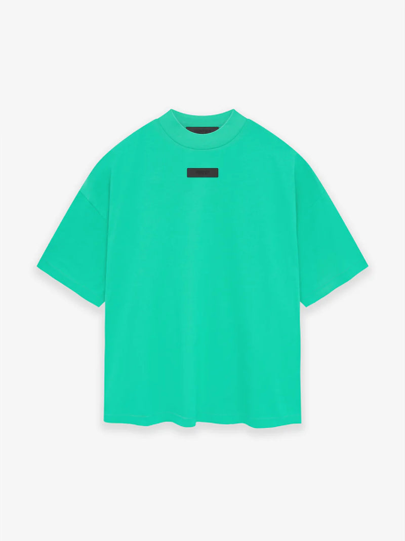 MEN-CREWNECK T-SHIRT-MINT LEAF