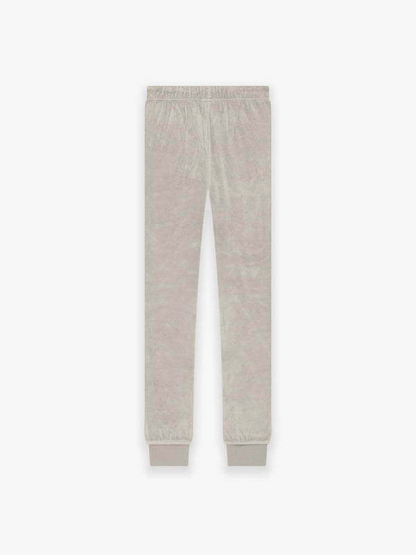 WOMEN VELOUR PANT SMOKE