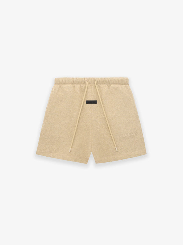 ESSENTIALS SWEATSHORT GOLD HEATHER