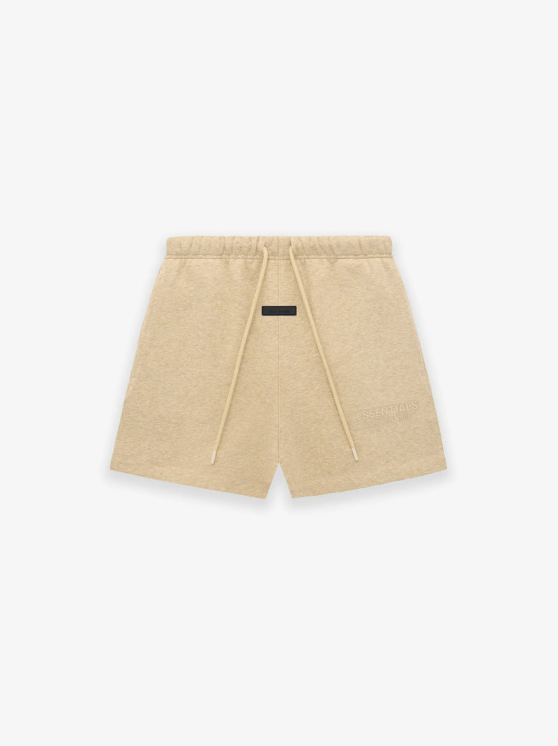 ESSENTIALS SWEATSHORT GOLD HEATHER