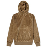 WOMEN VELOUR HOODIE WOOD