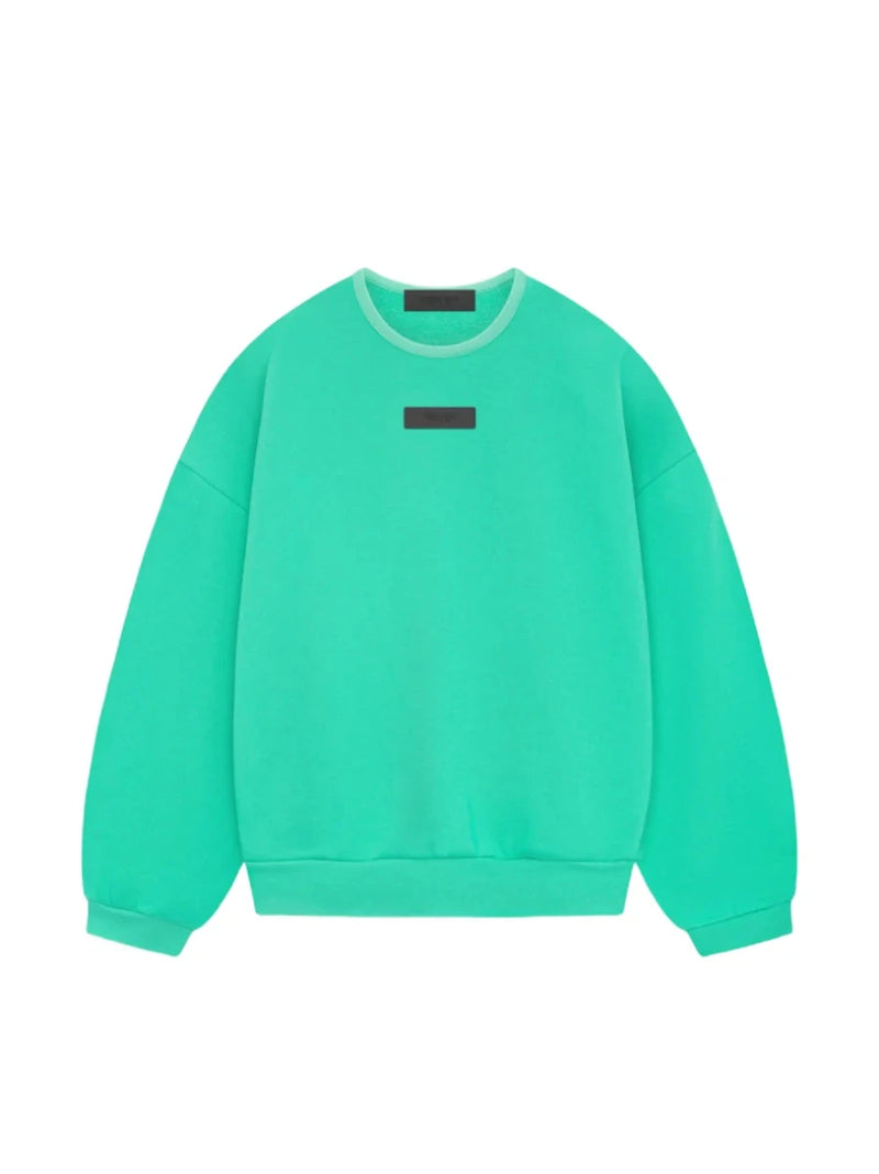 MEN-CREWNECK SWEATER-MINT LEAF