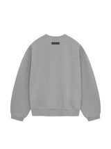 MEN-CREWNECK SWEATER-DARK HEATHER OATMEAL