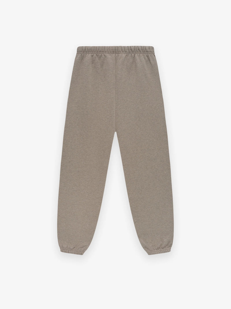 FLEECE ESSENTIAL SWEATPANT - HEATHER GRAY