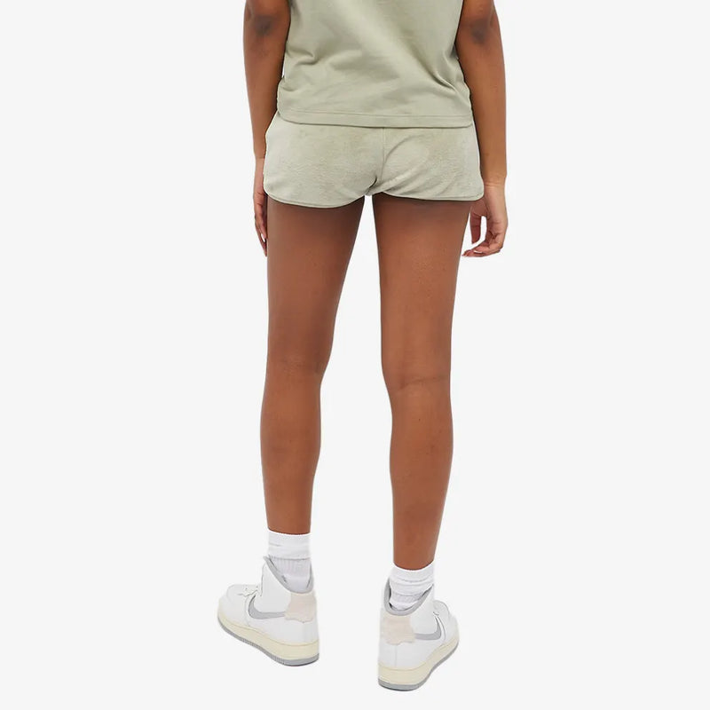 WOMEN BEACH SHORT VELOUR SEA FOAM