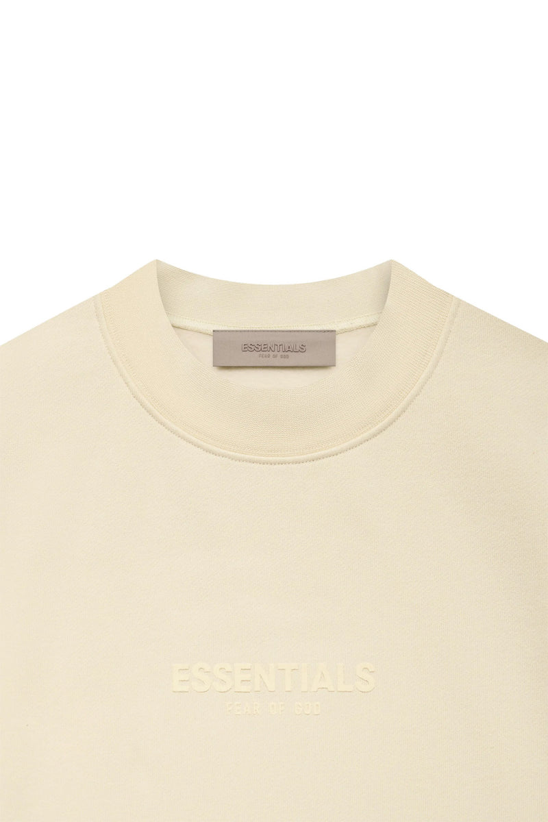 RELAXED CREWNECK EGG SHELL