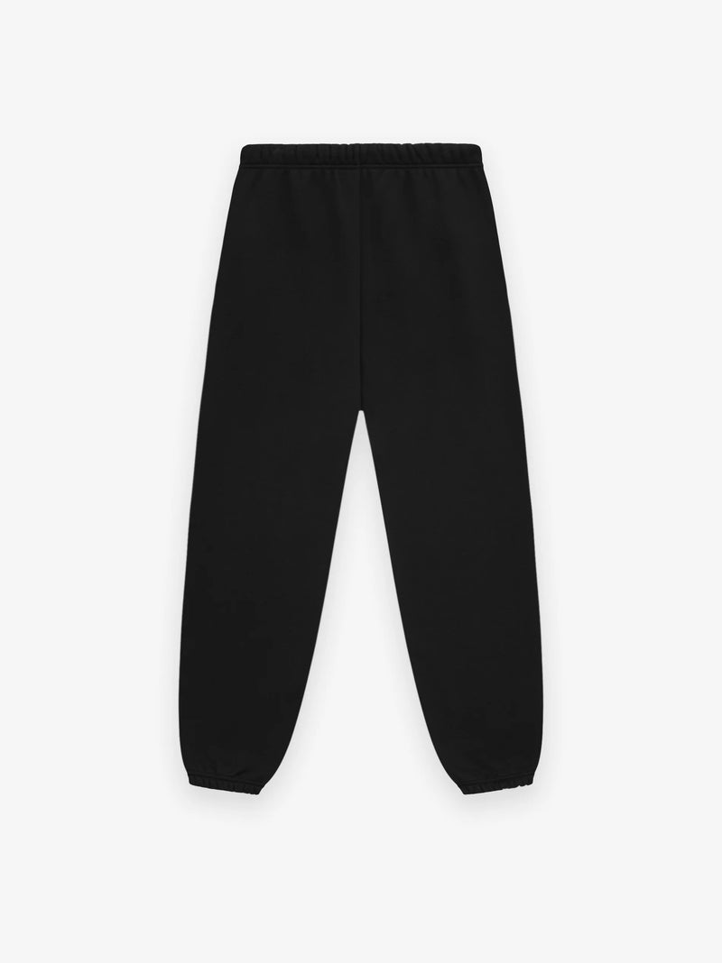 FLEECE ESSENTIAL SWEATPANT - BLACK