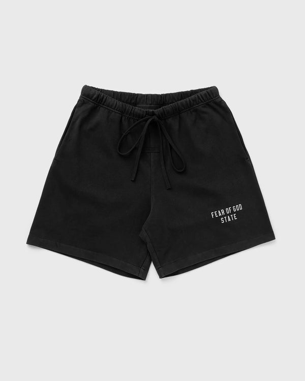 HEAVY JERSEY SOCCER SHORT- BLACK