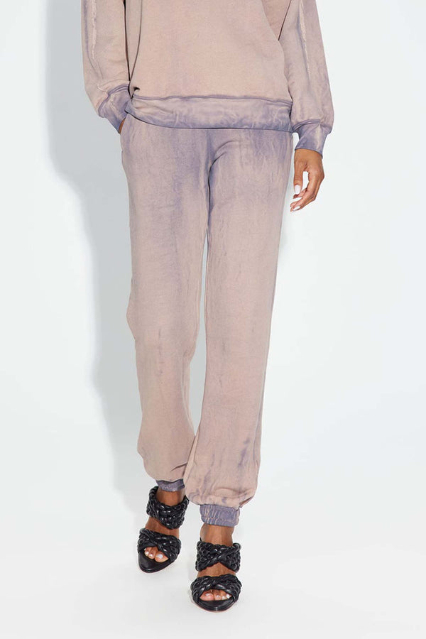 BROOKLYN SWEATPANT EGGPLANT MIX