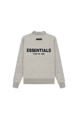 KIDS CREWNECK DARK OATMEAL