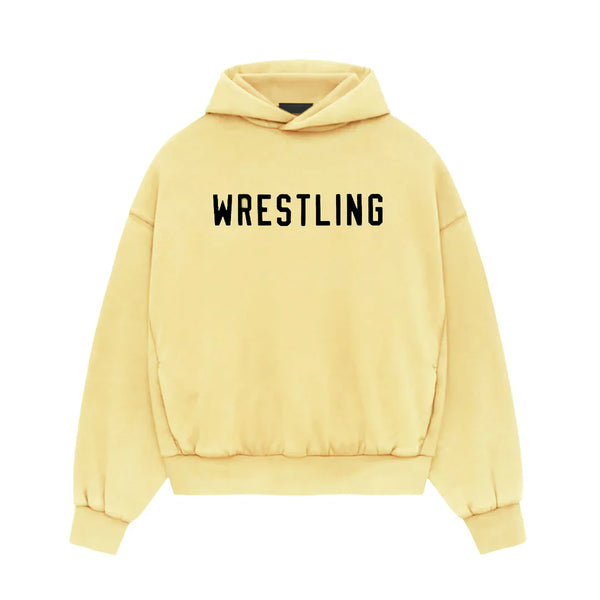 HEAVY FLEECE VINTAGE SHRUNKEN HOODIE- AMBER