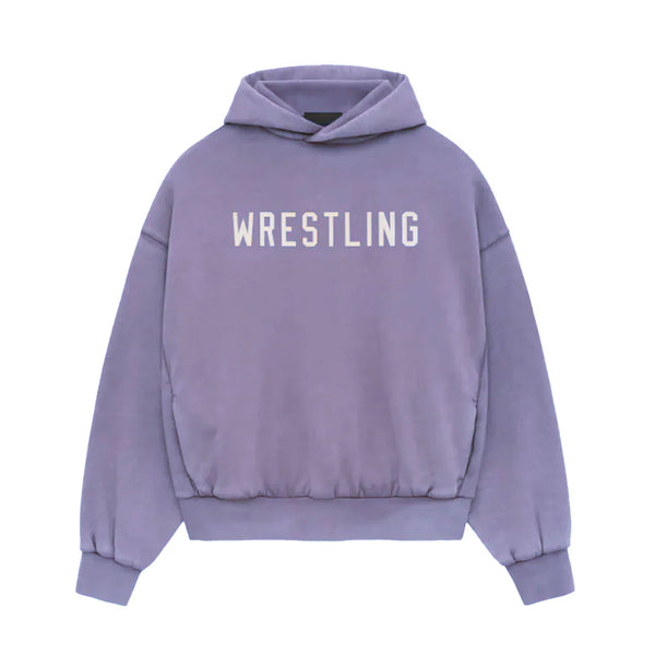 HEAVY FLEECE VINTAGE SHRUNKEN HOODIE - LAVENDER