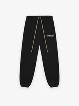 FLEECE ESSENTIAL SWEATPANT - BLACK