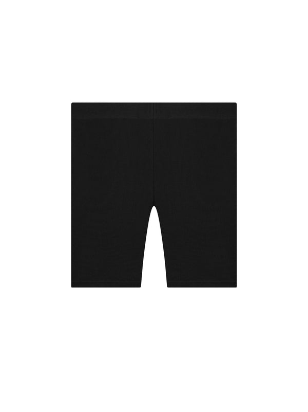 WOMEN ATHLETIC BIKER SHORT BLACK