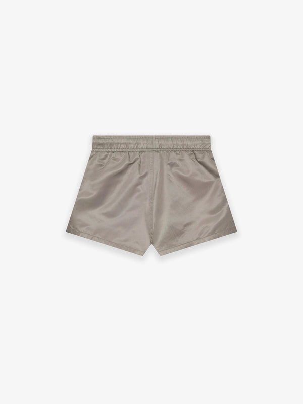 KIDS RUNNING SHORT - TAUPE