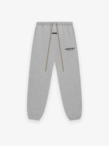 FLEECE ESSENTIAL SWEATPANT - LIGHT HEATHER GRAY