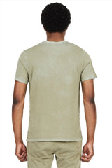 CLASSIC CREW TEE-VINTAGE BASIL