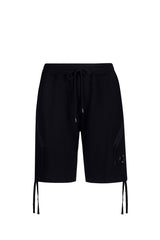 DIAGONAL RAISED FLEECE SHORTS