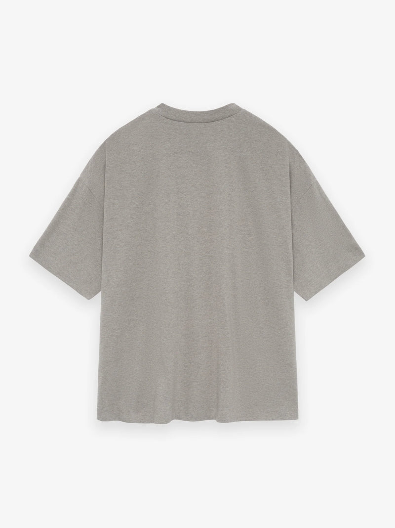 MEN - ESSENTIALS S/S TEE HEATHER GREY