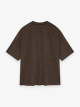 MEN - ESSENTIALS S/S TEE HEATHER WOOD