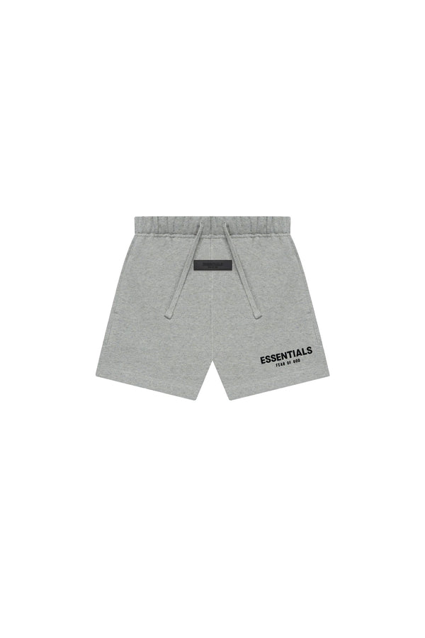 KIDS CORE SWEATSHORT DARK OATMEAL