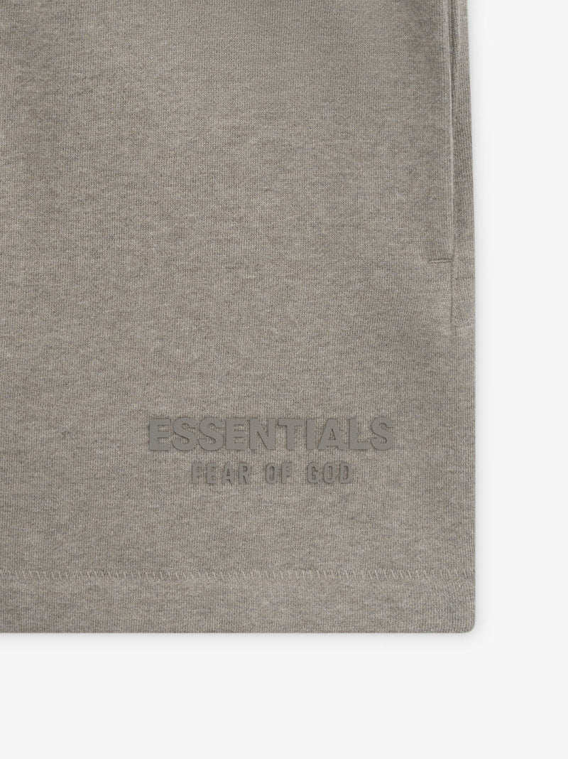 MEN - ESSENTIALS SWEATSHORT HEATHER GREY