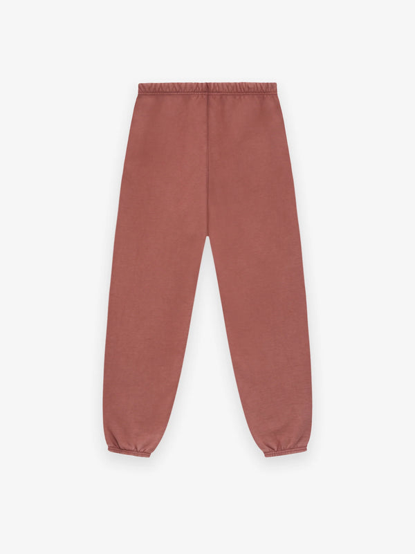 HEAVY FLEECE SWEATPANT - CRIMSON