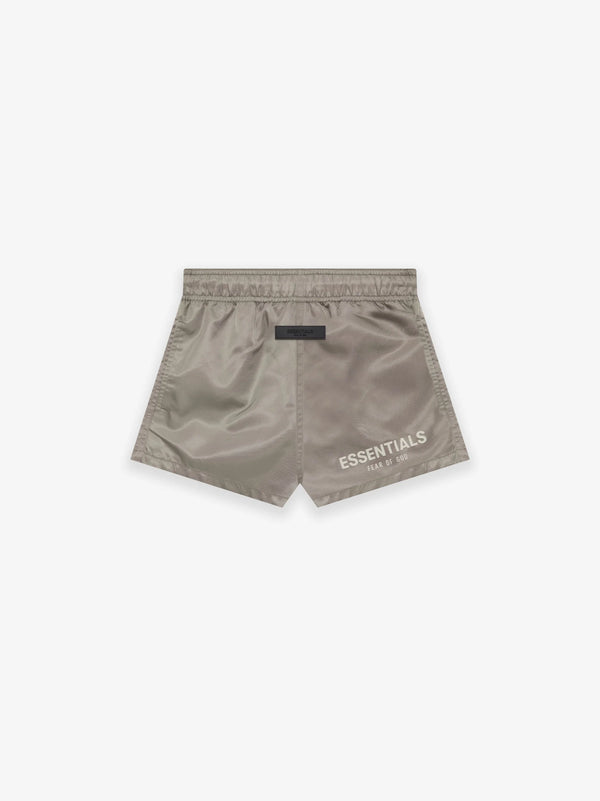 KIDS RUNNING SHORT - TAUPE