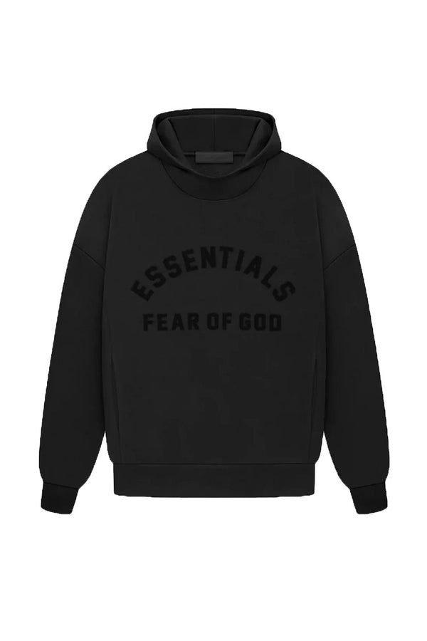 ESSENTIAL HOODIE-BLACK-CORE