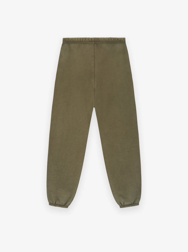 HEAVY FLEECE SWEATPANT -  MILITARY