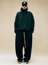 HEAVY FLEECE RELAXED SWEATPANT - BLACK