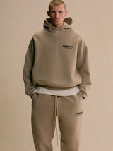 FLEECE HOODIE - DESERT SAND