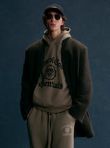 HEAVY FLEECE VINTAGE SHRUNKEN HOODIE - HEATHER GRAY