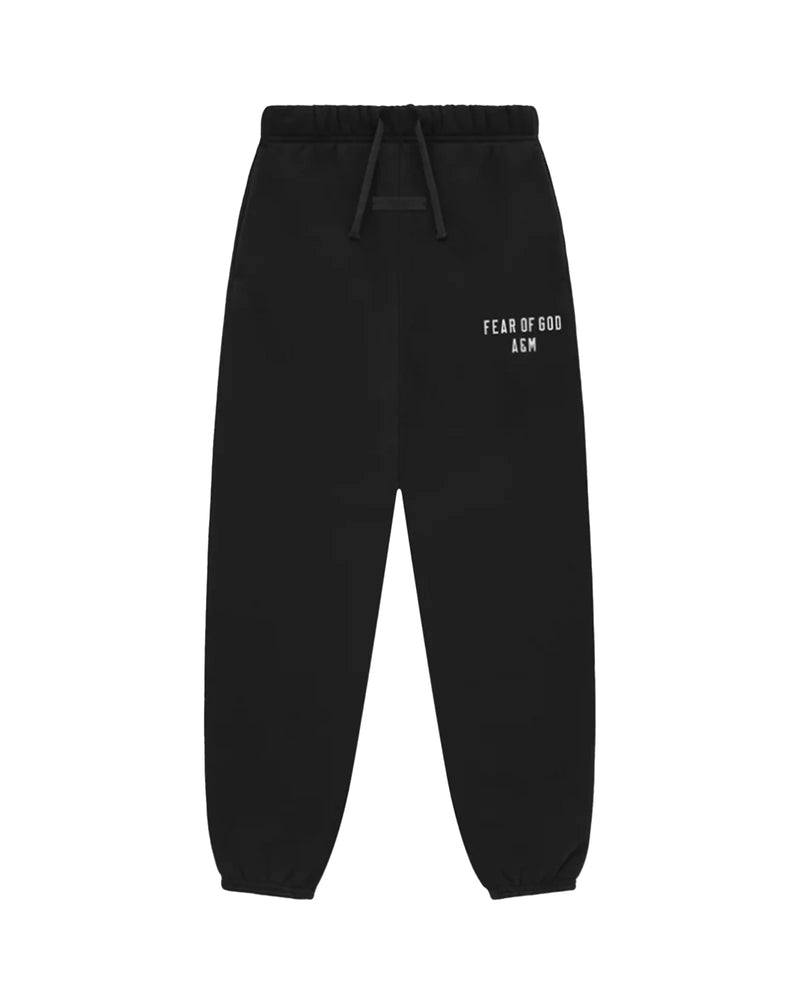 HEAVY FLEECE ESSENTIAL SWEATPANT - BLACK