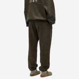 HEAVY FLEECE ESSENTIAL SWEATPANT -  BROWN