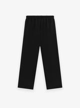 BRUSHED RELAXED PANT - BLACK