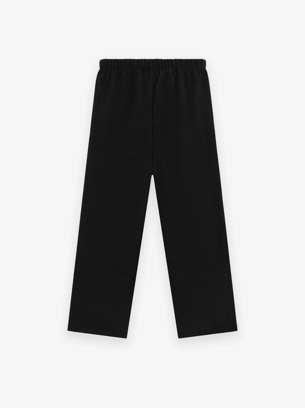 BRUSHED RELAXED PANT - BLACK