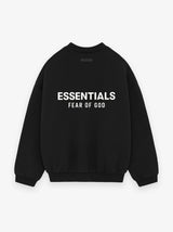 FLEECE CREWNECK - BLACK