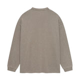 JERSEY LONG SLEEVE TEE - HEATHER GRAY