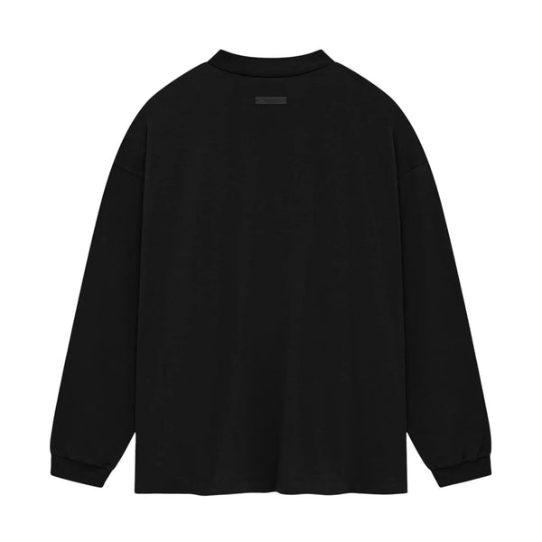 JERSEY LONG SLEEVE TEE - BLACK